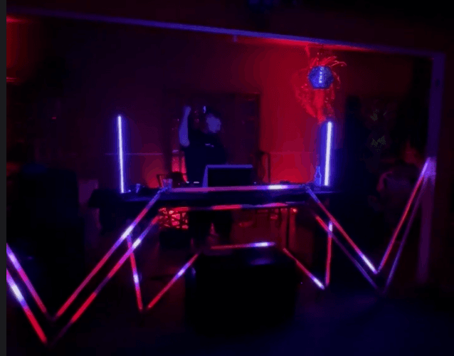 Private setup lighting grid